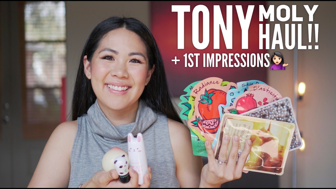 TONY MOLY HAUL + ПЕРВЫЕ ВПЕЧАТЛЕНИЯ!! (Азиатская косметика)
