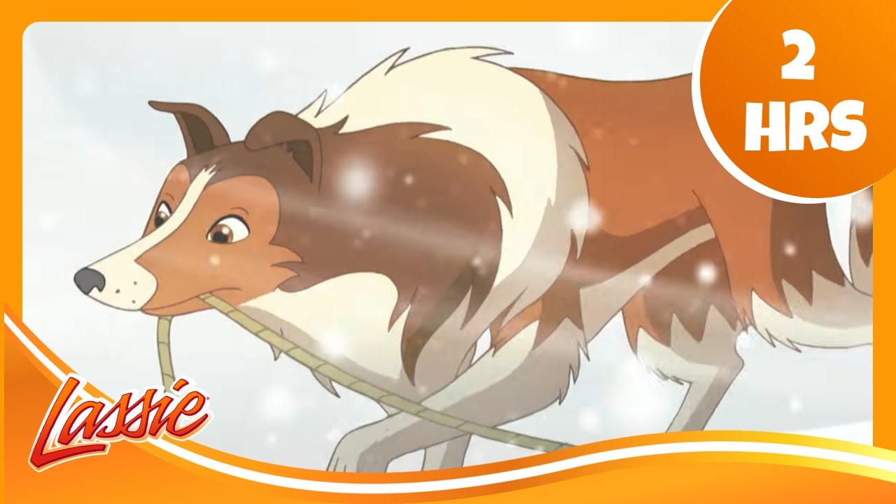 ❄️The Lost Bird in the Snowstorm! | The New Adventures of Lassie | Cartoons For Kids