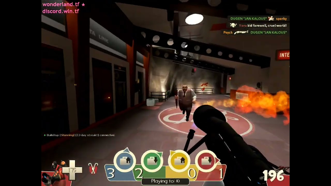 TF2 Classified (4 teams) 2fort 10 caps 