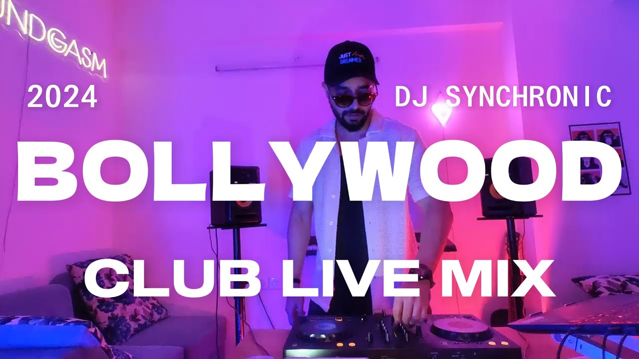 Dj Synchronic | Bollywood Club Mix | Dj Live Mix | 2024 Non Stop Bollywood Party Mashup