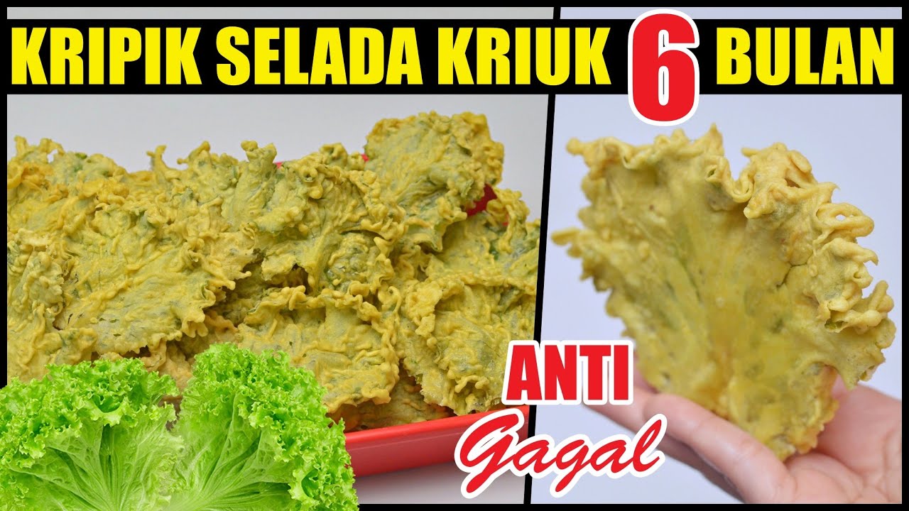 RAHASIA KERIPIK SELADA SUPER KRIUK TAHAN 6 BULAN