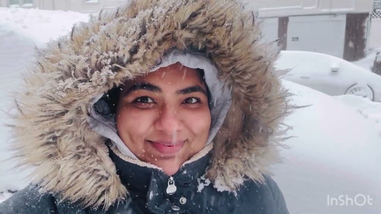 Snow blizzard in New York ￼February 23 2026 making memories ￼￼￼