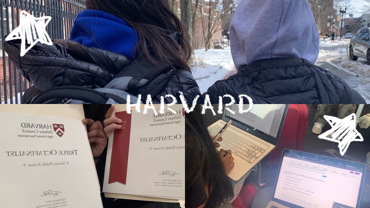 HARVARD DEBATE TOURNAMENT &lsquo;25: eating😋, stressing out, fun w/ friends