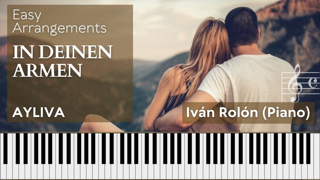 In deinen Armen 💔 │ Ayliva. Easy Piano Arrangement