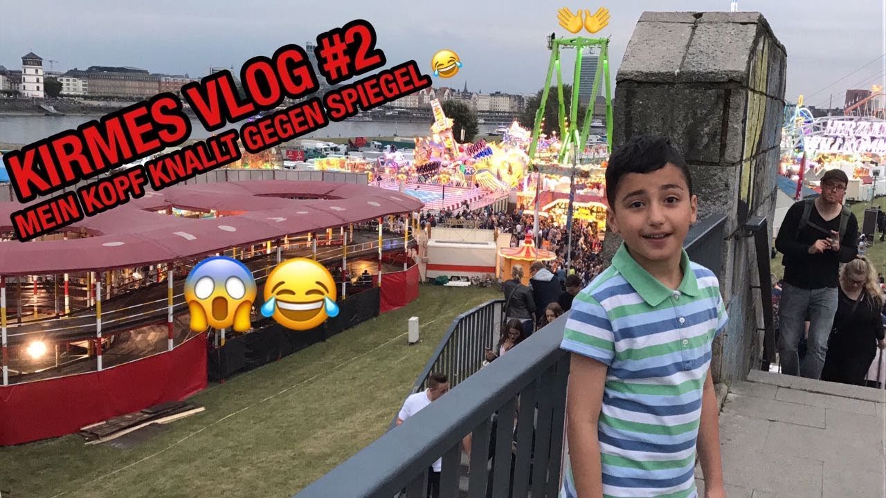 KIRMES VLOG #2 MEIN KOPF KNALLT GEGEN SPIEGEL !! 😂