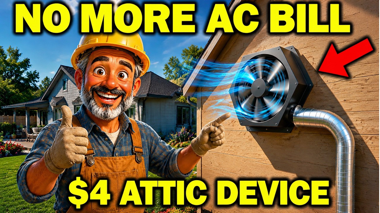 THIS $4 ATTIC DEVICE COULD DRAMATICALLY REDUCE COOLING COSTS &mdash; SO WHY ISN&rsquo;T EVERYONE USING IT?