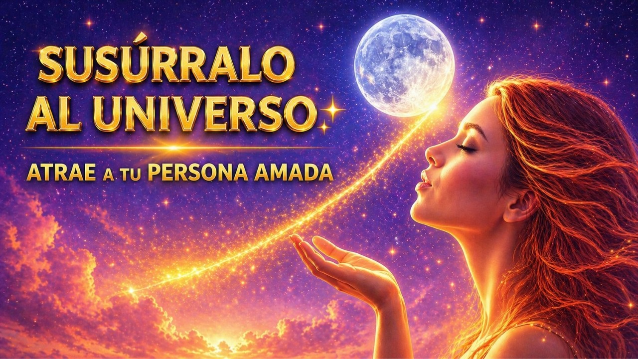 🌬️ Sus&uacute;rrale al UNIVERSO | ATRAe a tu PERSONA AMADA con tu ENERG&Iacute;A 💓Meditaci&oacute;n
