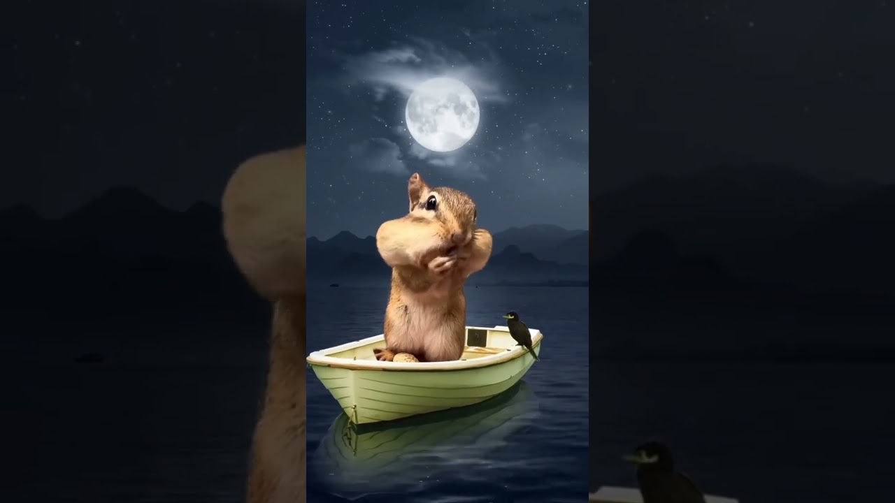 chipmunk in titanic🐿🚤 