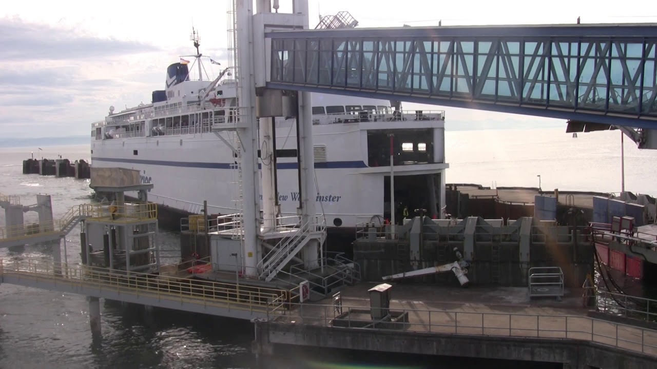 BC Ferries at Tsawwassen Ferry Terminal on August 29th 2019