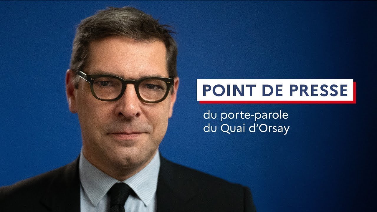 Point de presse du porte-parole du Quai d'Orsay (13-03-2025)