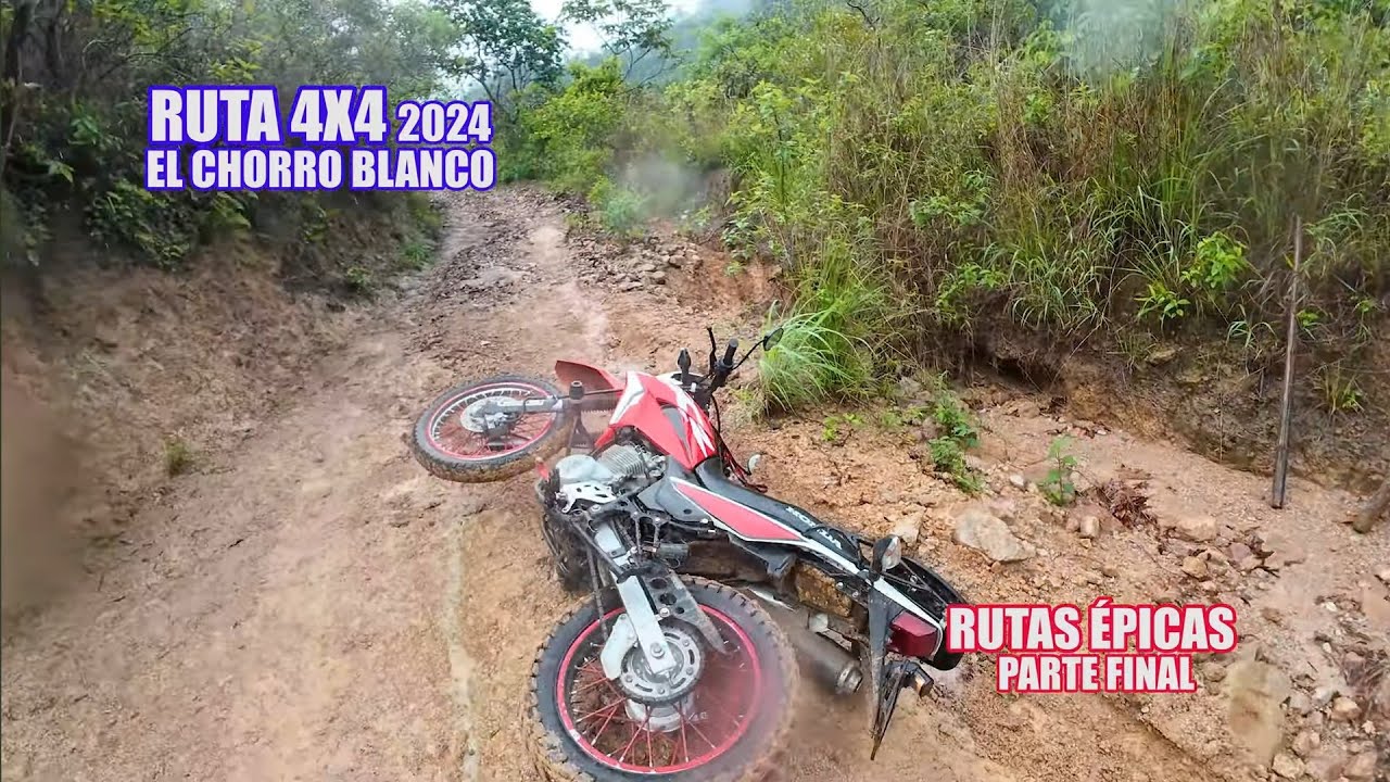 Saliendo De Chorro Blanco en Dulce Nombre de María en Chalatenango, EL SALVADOR Ruta 4x4
