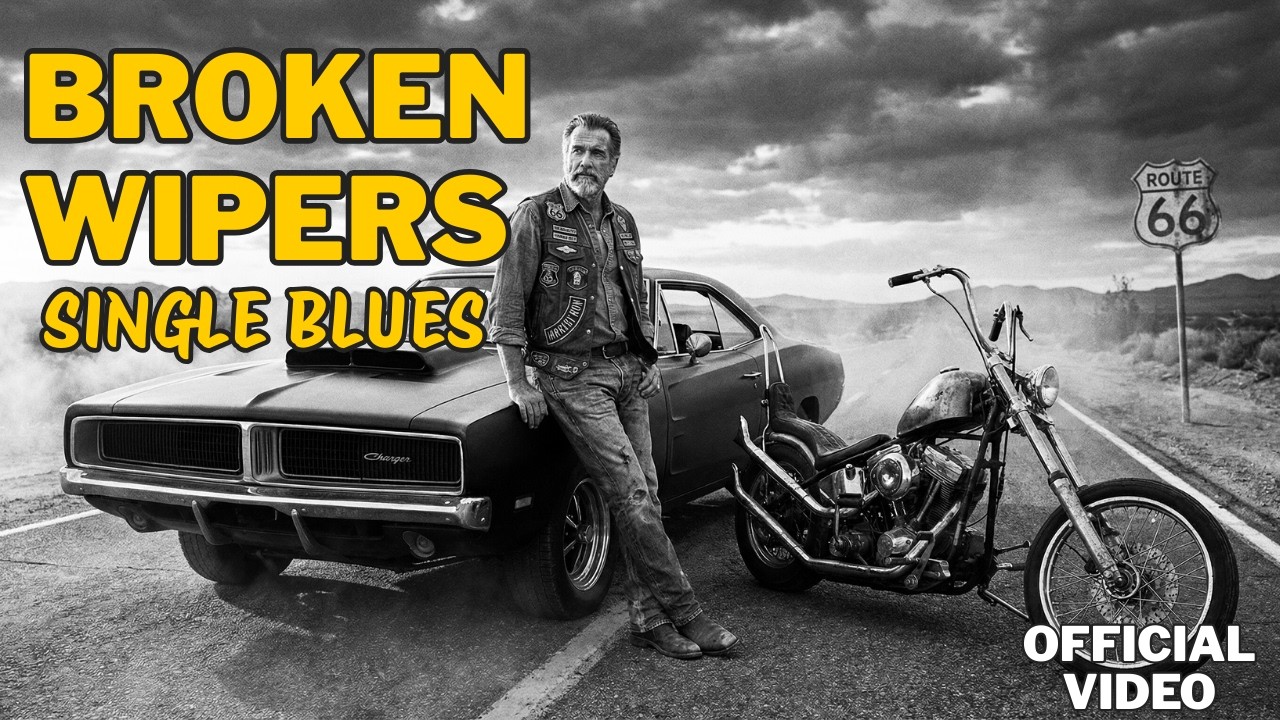 Broken Wipers - Dark Country Blues | Vintage Whiskey Blues 🥃