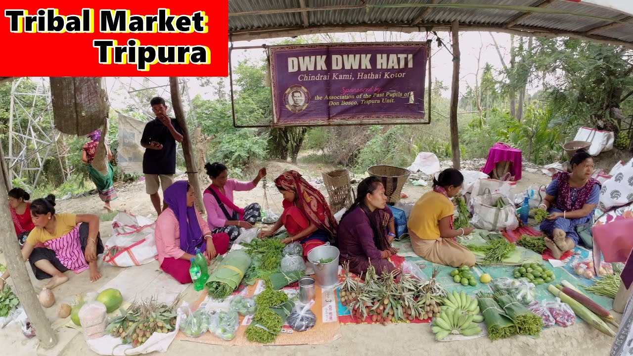 Tribal market Tripura | Dwk Dwk Hati Hatai Kotor | I-Tech Creator |