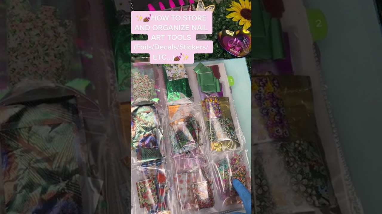 If You Do Press-Ons, You Need a Nail Binder: My organization system