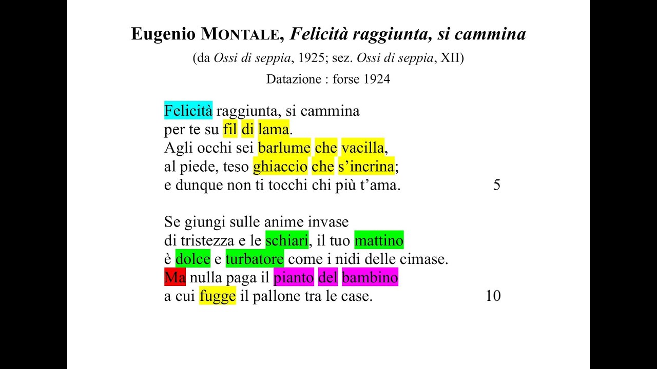 Eugenio Montale, 