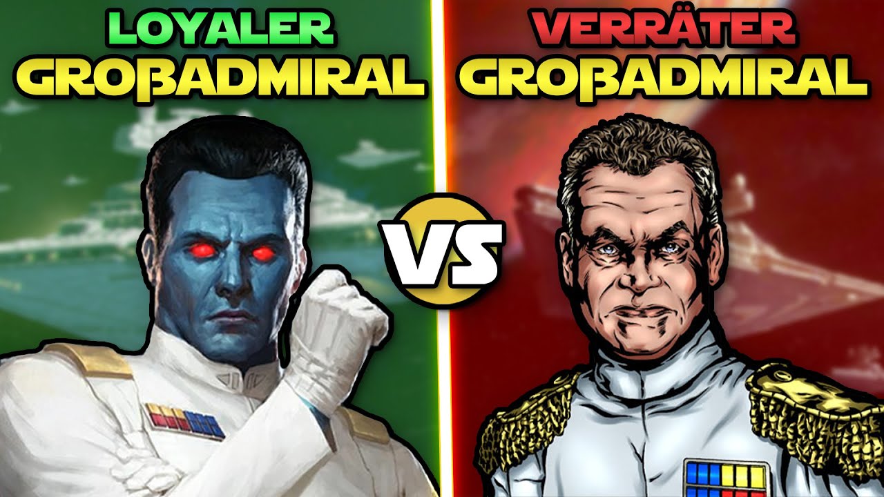 Wie THRAWN einen GROßADMIRAL VERRÄTER jagte - STAR WARS erklärt