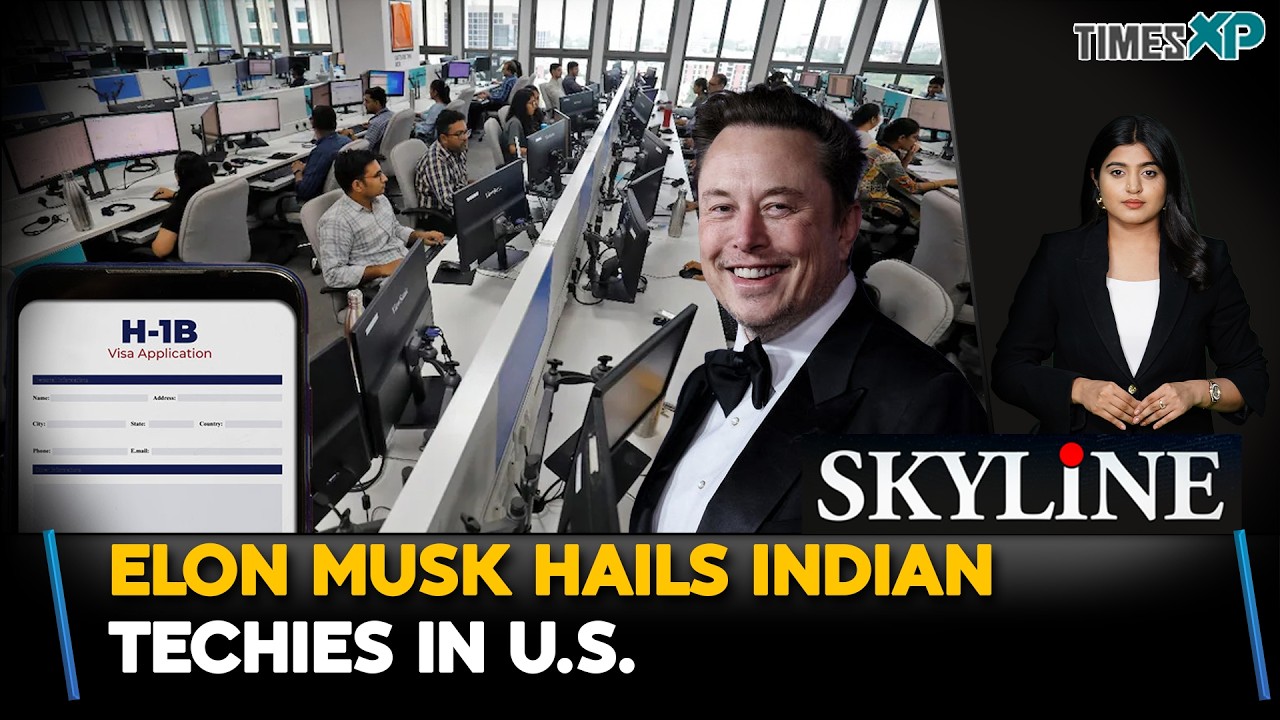 Elon Musk Hails Indian Techies In The U.S.| Syline With Driti Atri