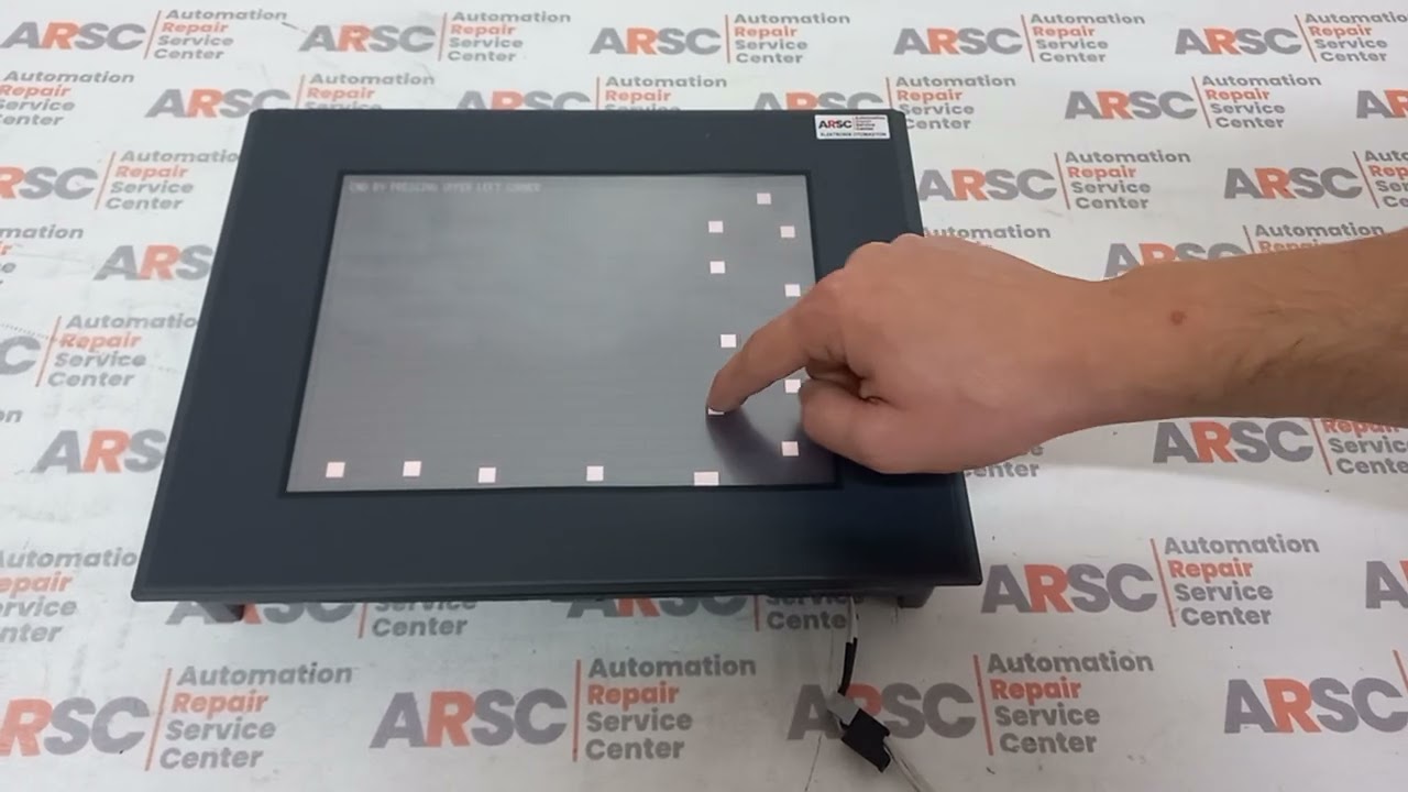 Proface GP2500-TC41-24V 2880045-01 Panel Tamiri Touch değişimi sonrası test