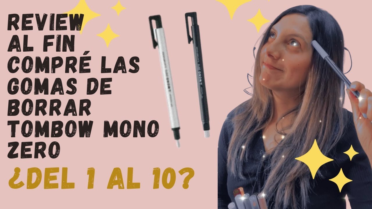 Review Gomas de Borrar Tombow Mono Zero