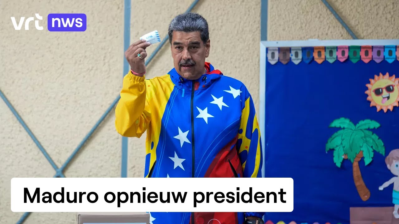 Extreemlinkse president Maduro opnieuw verkozen in Venezuela, oppositie betwist resultaat