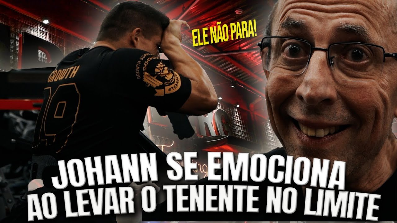 JOHANN SE EMOCIONA AO LEVAR O TENENTE AO LIMITE!!