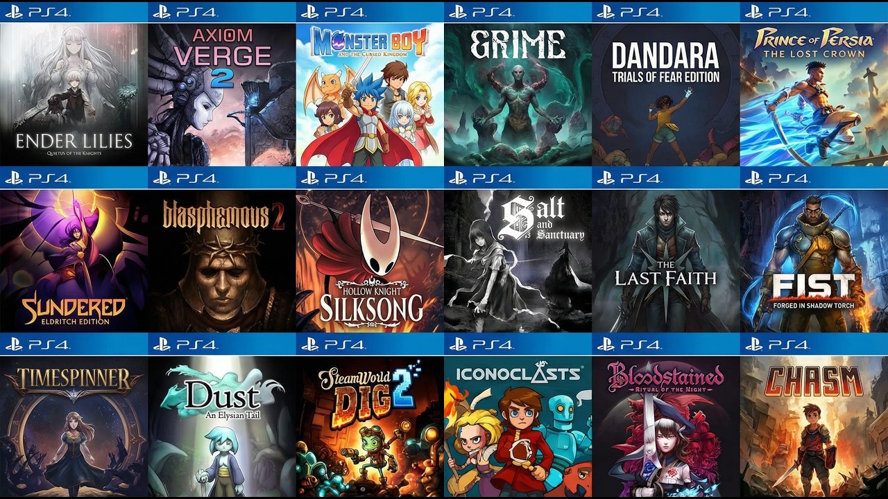 Top 20 Best PS4 METROIDVANIA Games (Updated)