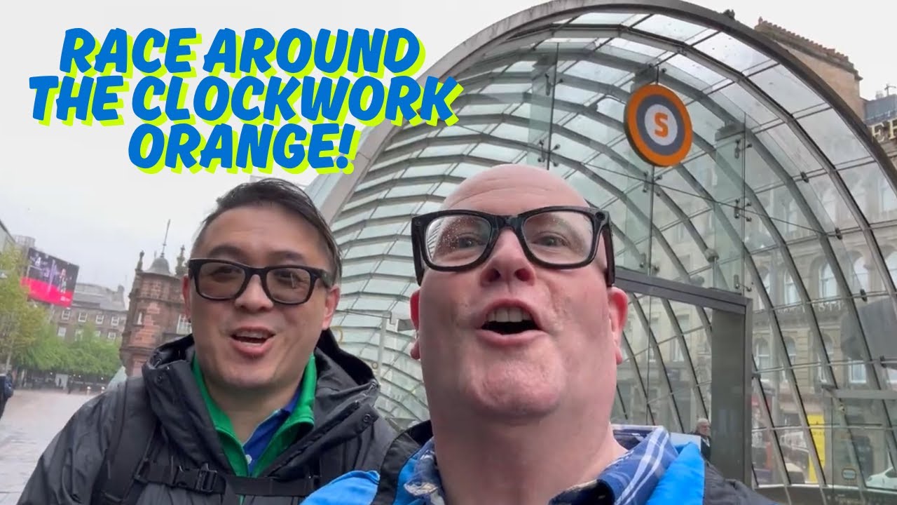 Race around the Glasgow Subway - the Clockwork Orange!