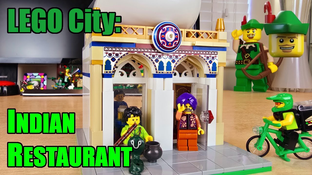 LEGO City - Indian Restaurant MOC 7418 🛕🍛🏹