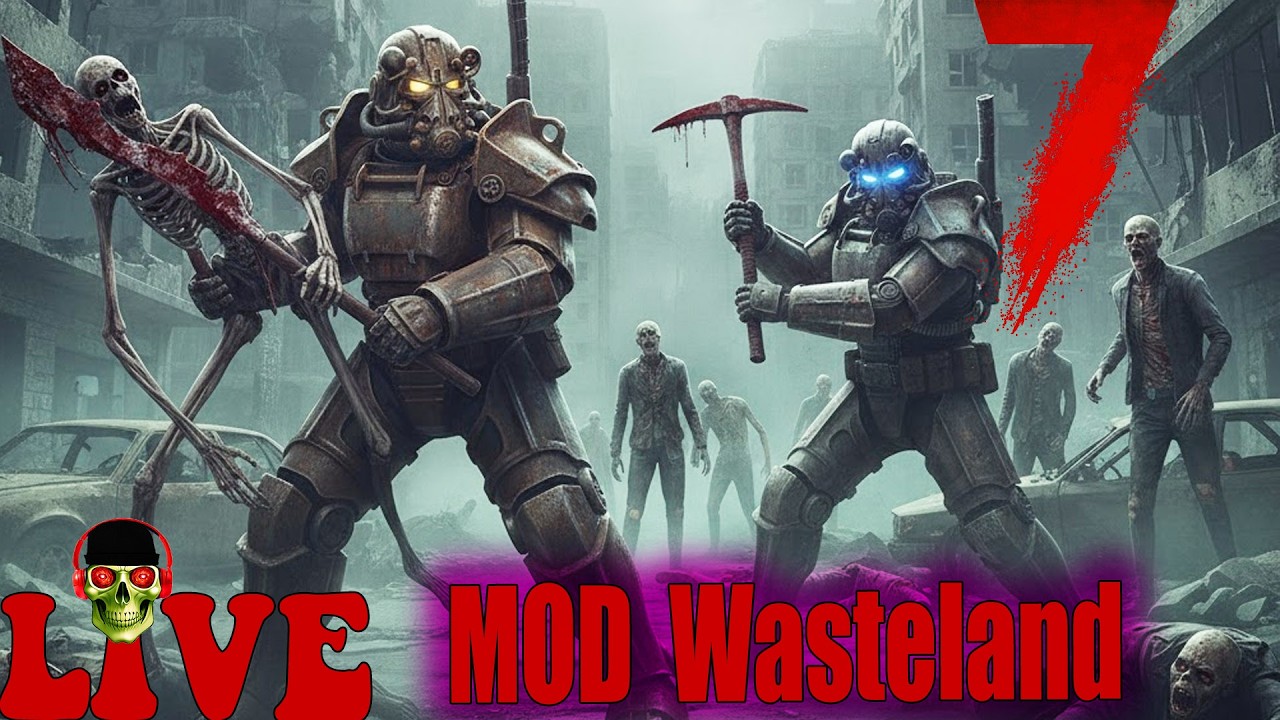 Terminando o badge do DESERTO 🟥 Mod Wasteland 🟥 7 Days to Die