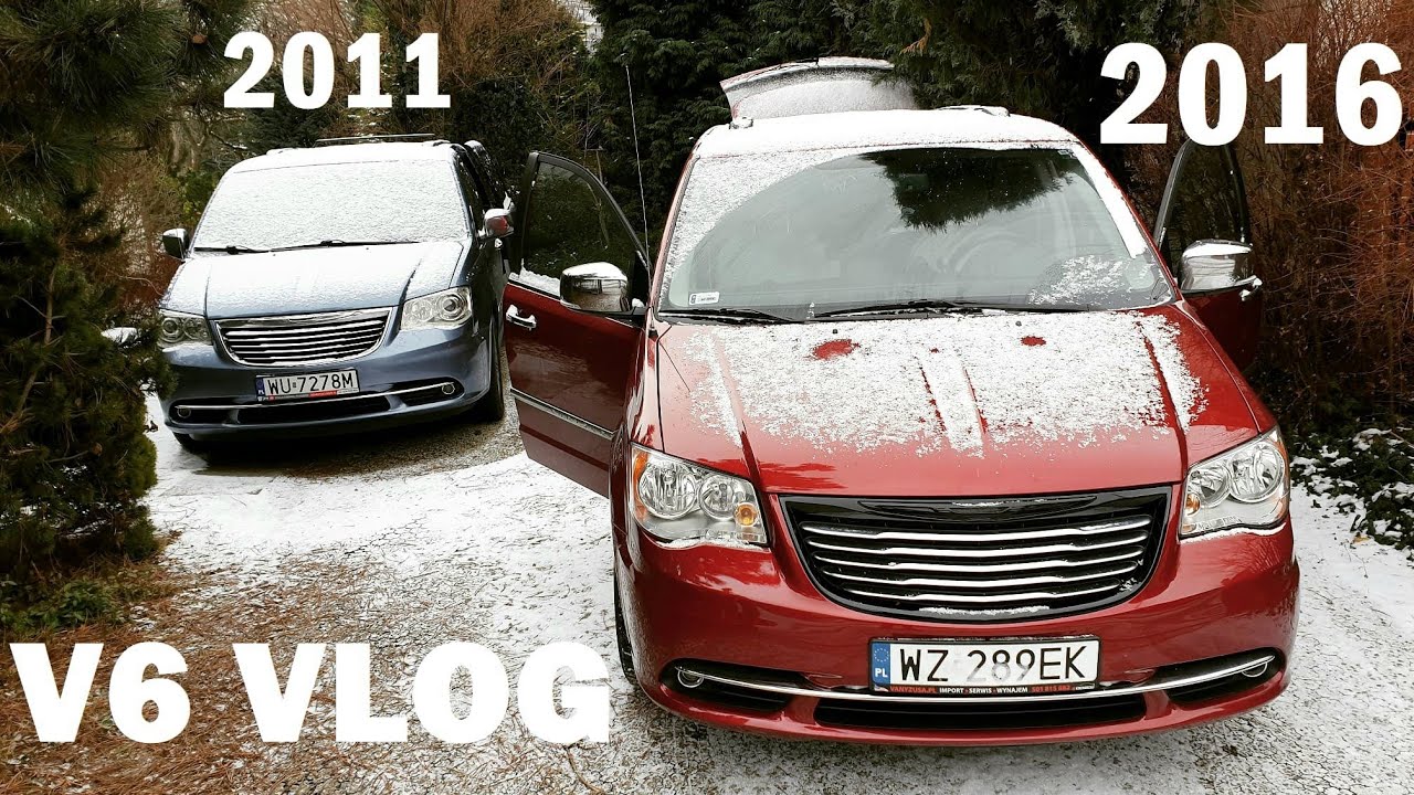 2016 Vs. 2011 Chrysler Town&Country V6 VLOG muzyk jeździ