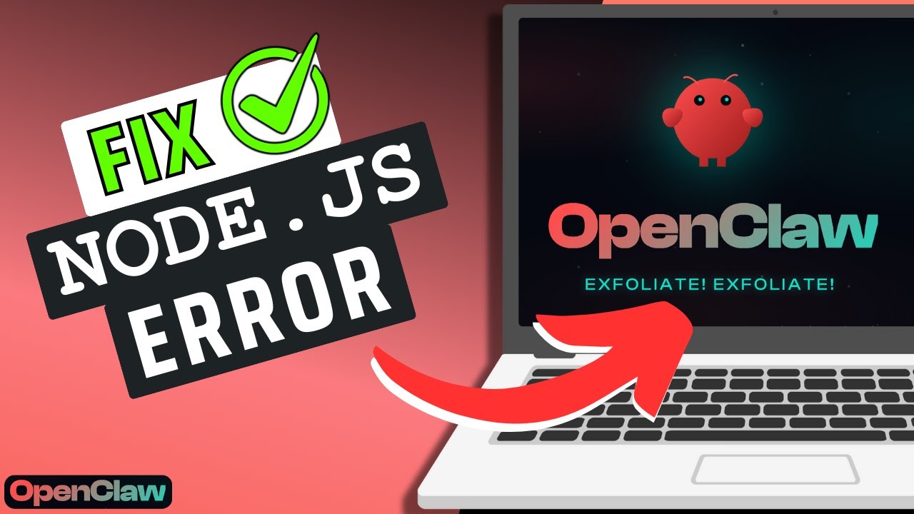 How To Fix OpenClaw Bot Node.js Version Error