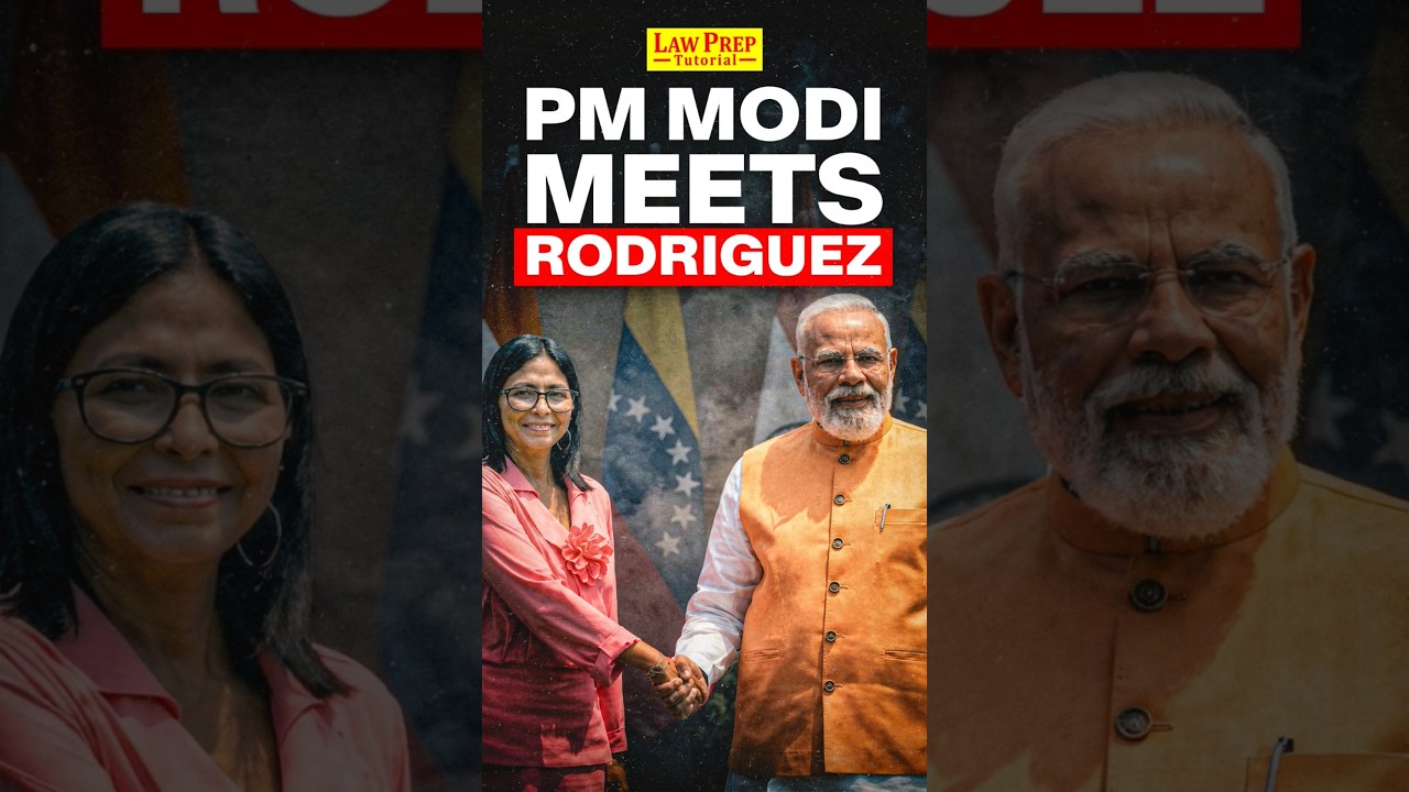 Venezuela&rsquo;s Acting President in India! Big Energy & Trade Talks #shorts