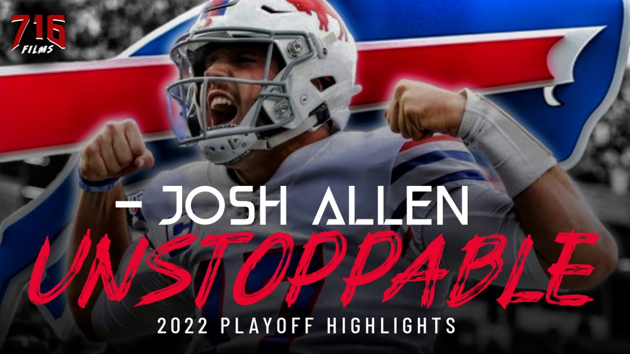Josh Allen UNSTOPPABLE!- Buffalo Bills 2022 Playoff Highlights vs Patriots and Chiefs