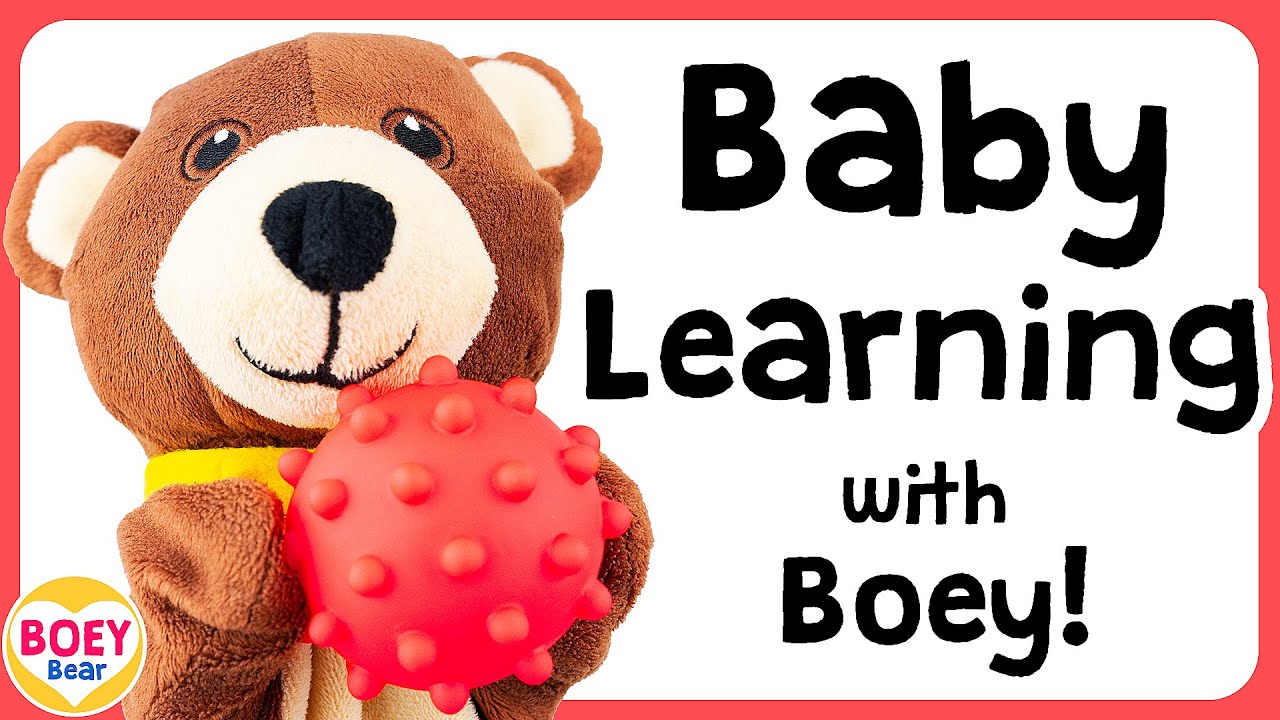 Baby Learning with Boey - Learn with Balls - Baby Sensory - Montessori for Babies - Toddler Videos