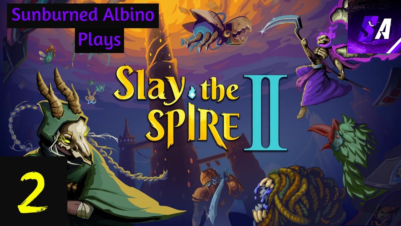 Sunburned Albino Plays Slay the Spire 2 Early Access - EP 2