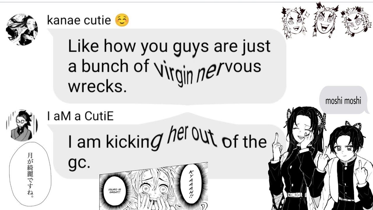 KNY texts- Need to know lyric prank~ #demonslayer #kny #demonslayeranime