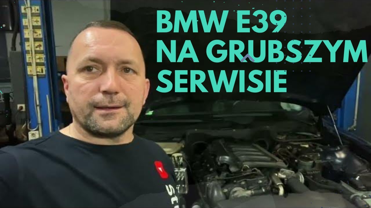 BMW e39 na grubszym serwisie