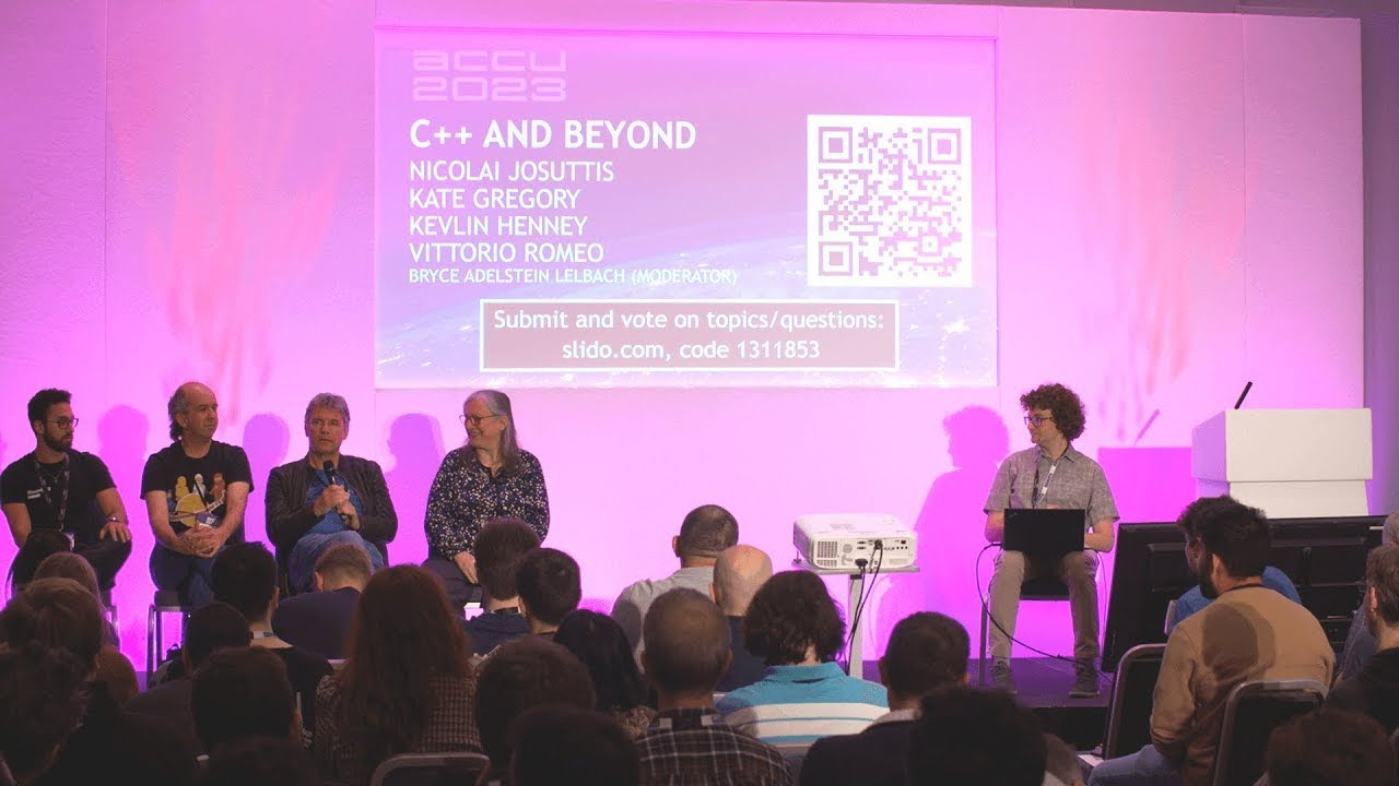C++ And Beyond: Discussion - Vittorio Romeo, Kevlin Henney, Nico Josuttis & Kate Gregory - ACCU 2023
