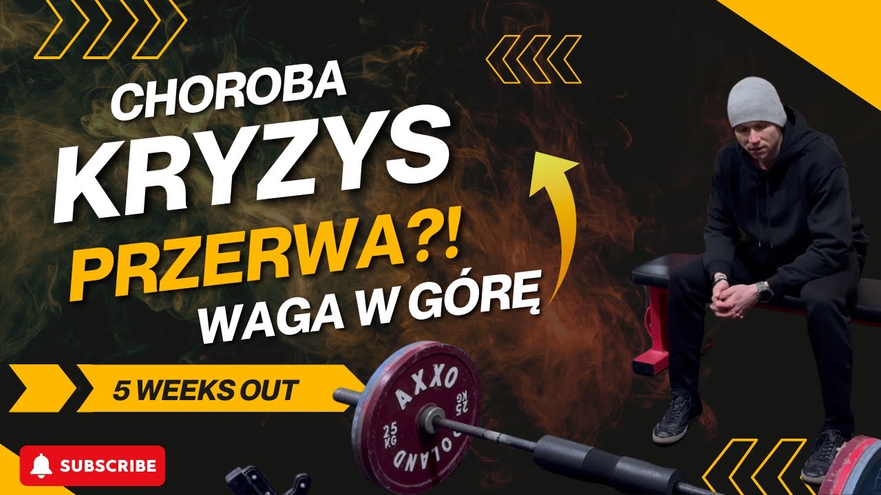 WNBF Droga po kartę PRO #7 VLOG | 5 WEEKS OUT | KRYZYS | CHOROBA | PRZERWA?! | WAGA W GÓRĘ?! |