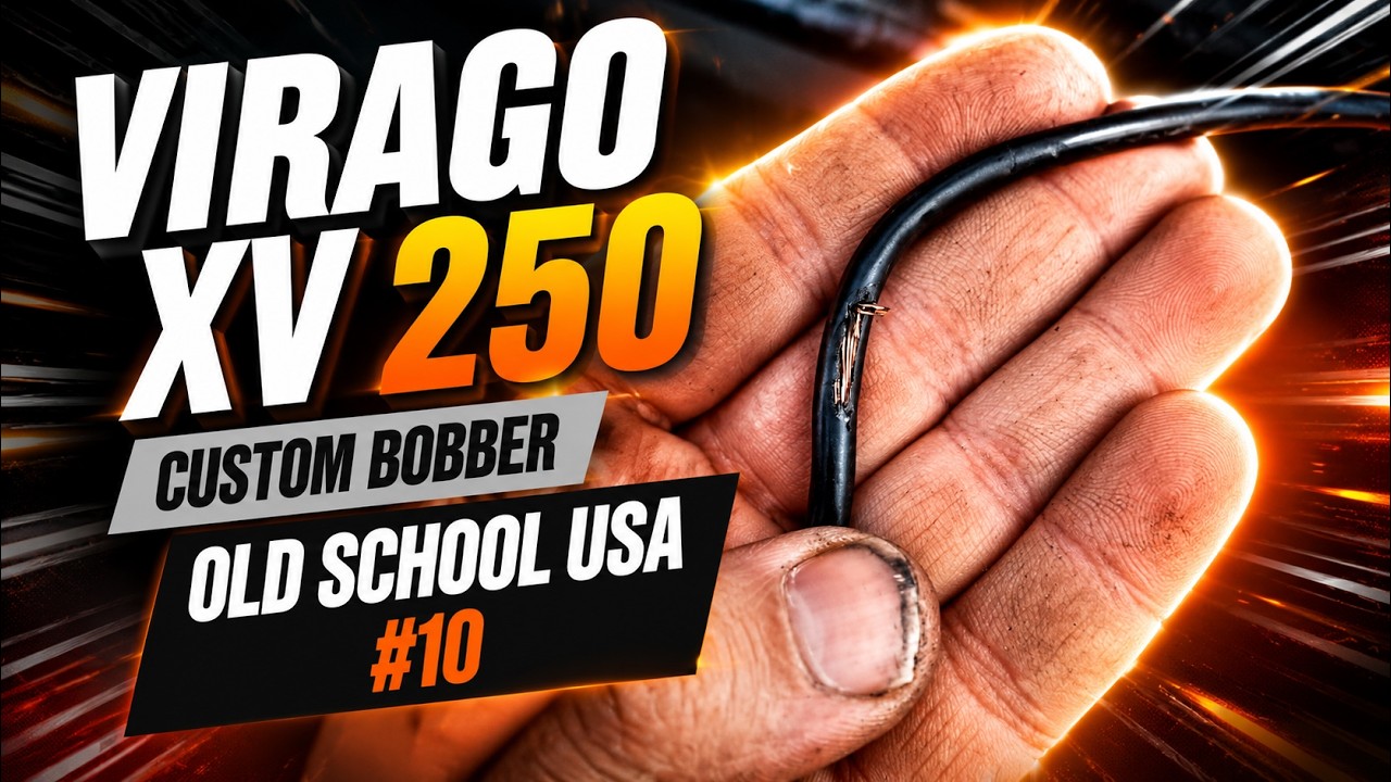 ** Yamaha - Virago XV 250 ** CUSTOMIZAÇÃO BOBBER USA EP-10