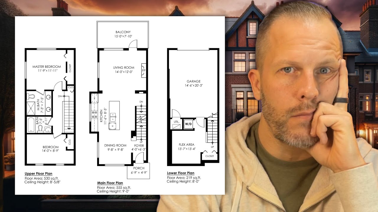 How to Spot a Bad Townhouse Floor Plan Before It's Too Late (2 Bedroom)