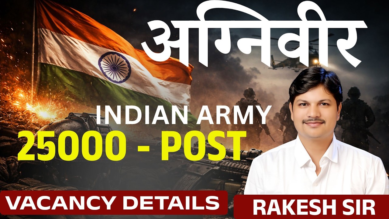 AGNIVEER VACANCY 2026 Notification Out 🔥 | Full Details | Apply Date | Age Limit | Selection Process