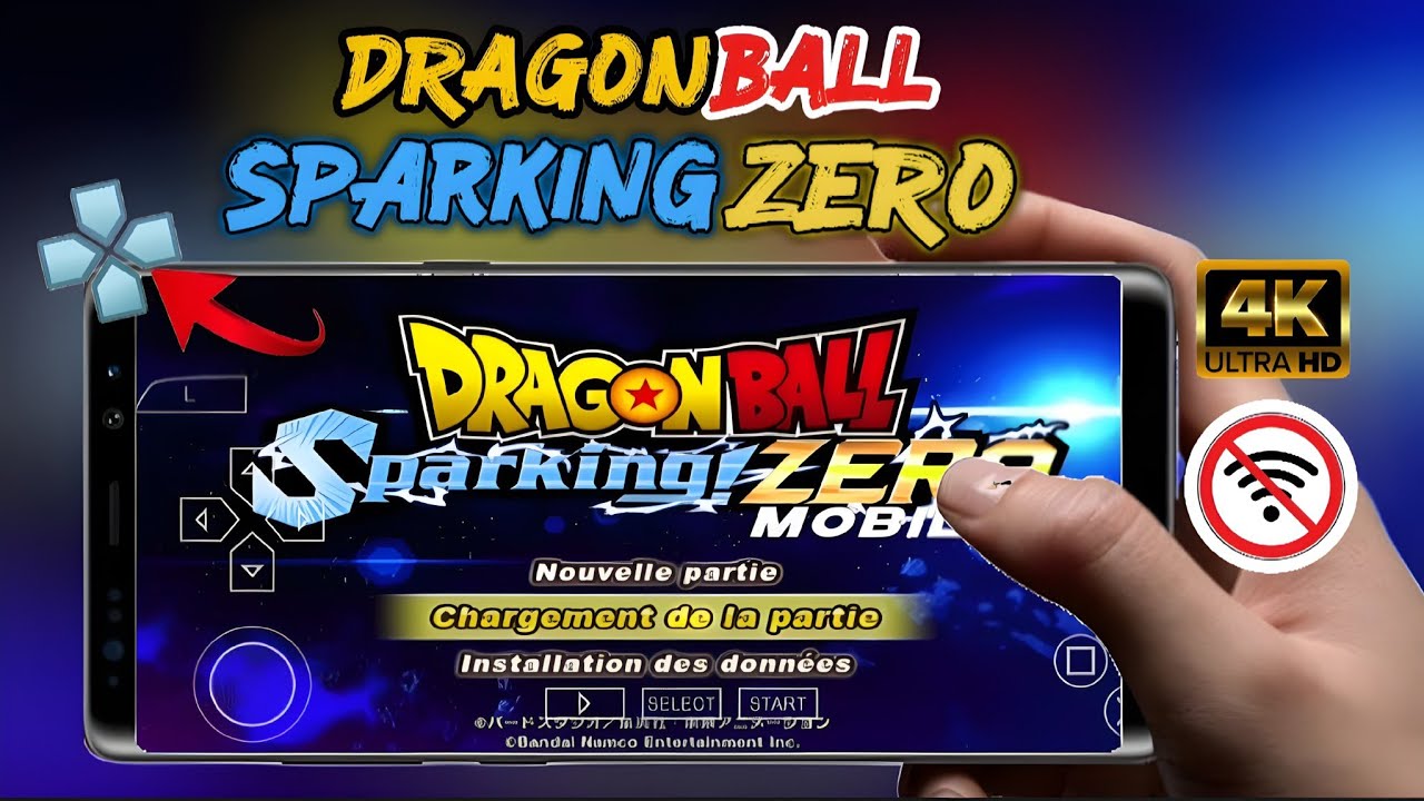 Télécharger Dragon Ball Sparking Zero PPSSPP ISO 500MB