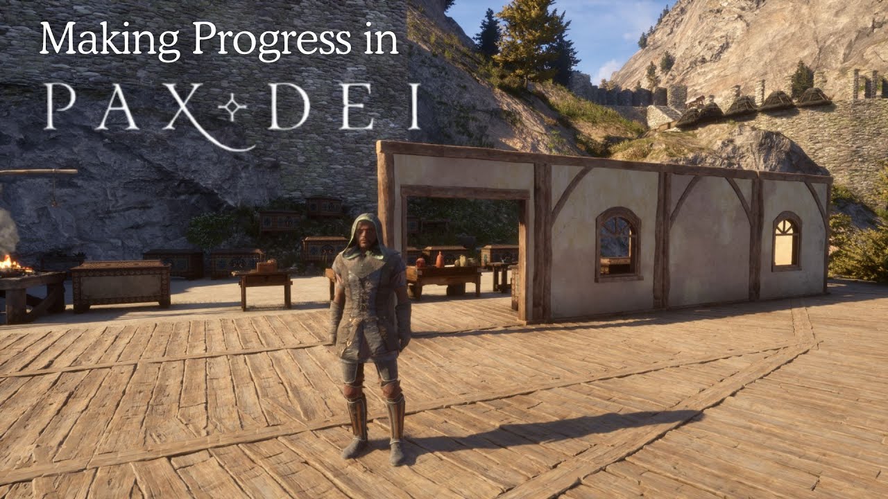 Достижение прогресса в Pax Dei — PVP-игре с выживанием и крафтом