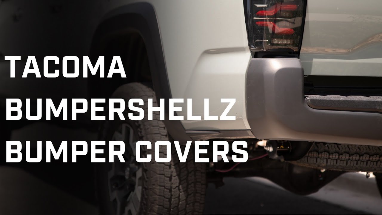 Tacoma BumperShellz, установка бампера