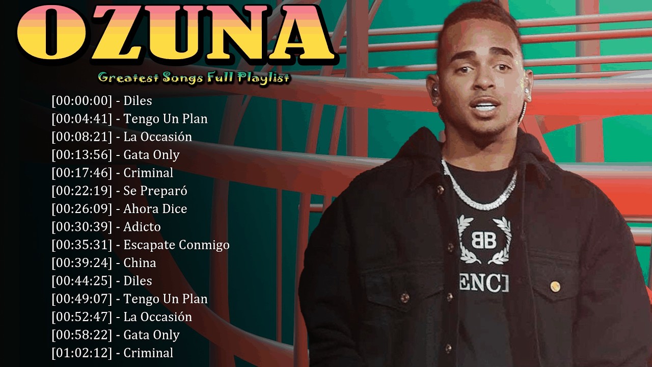 Ozuna – Streaming favorites defining the pulse of Latin nightlife 🎤🔥