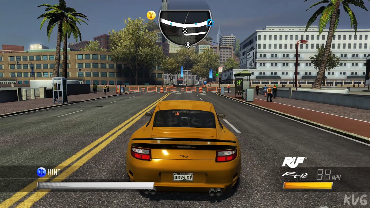 Driver San Francisco - RUF RT 12 - Open World Free Roam Gameplay (PC UHD) [4K60FPS]