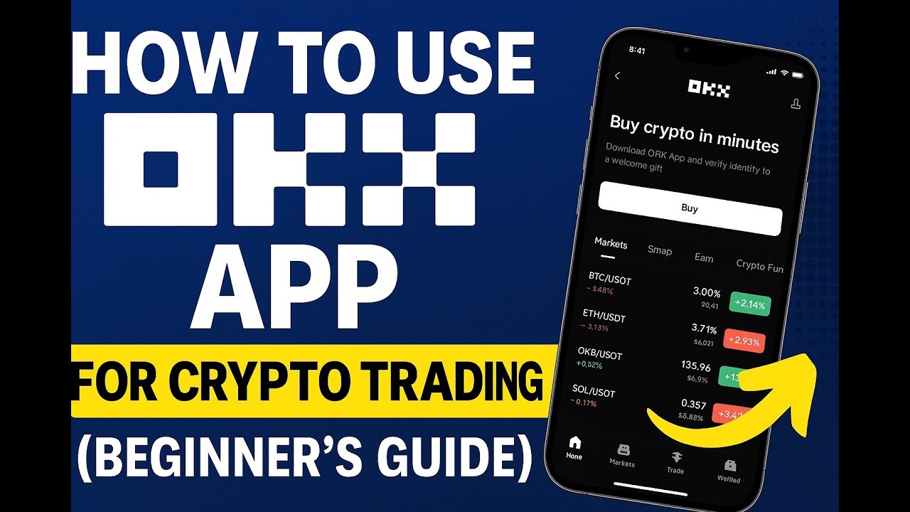 How to use OKX App for Crypto Trading (Beginner's Guide 2025)