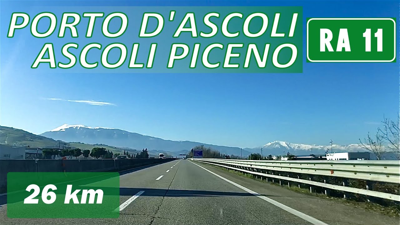 RA11 | Raccordo Autostradale per ASCOLI PICENO | 