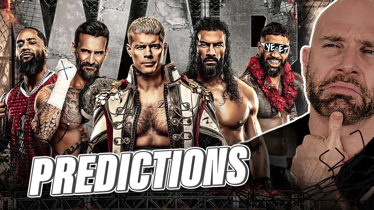 My WWE Survivor Series 2025 War Games PREDICTIONS